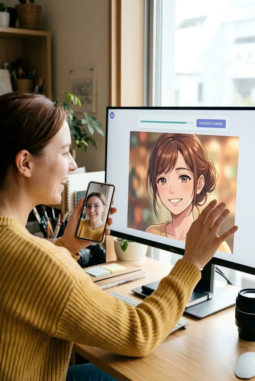 generator anime ai oleh weshop ai