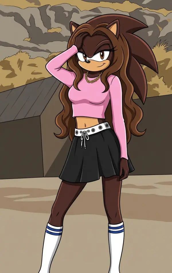 sonic oc by weshop ai