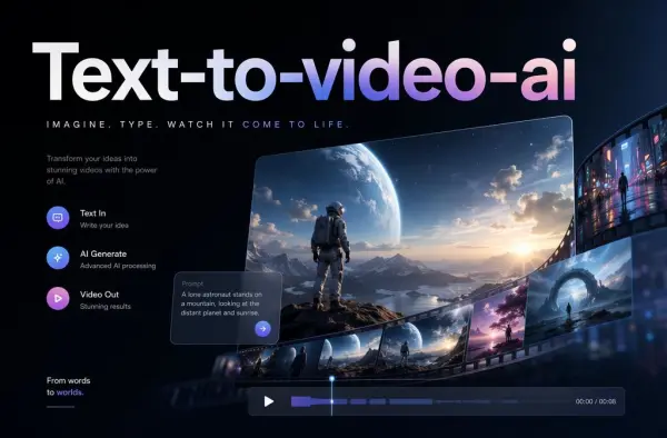ia de texto a video de weshop