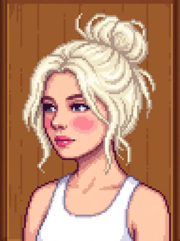 potret stardew valley oleh weshop ai