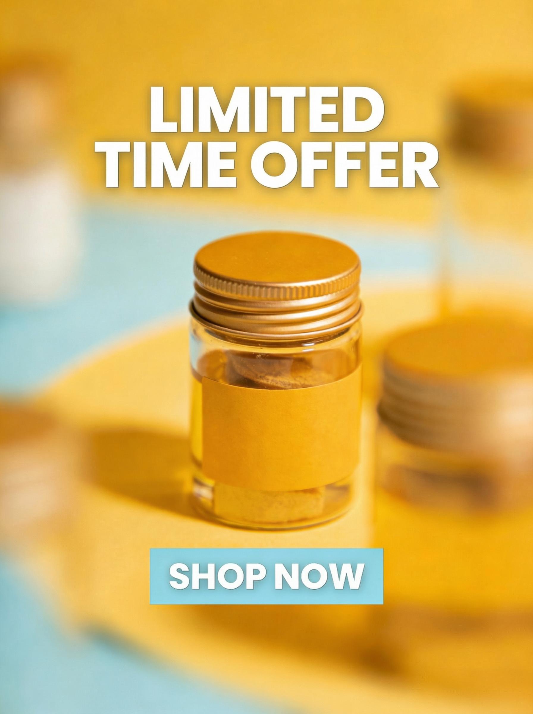 Glass jar product photo after AI enhancement with vivid color and sharp label text by WeShop AI