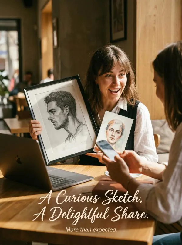 boceto de alma gemela por weshop ai