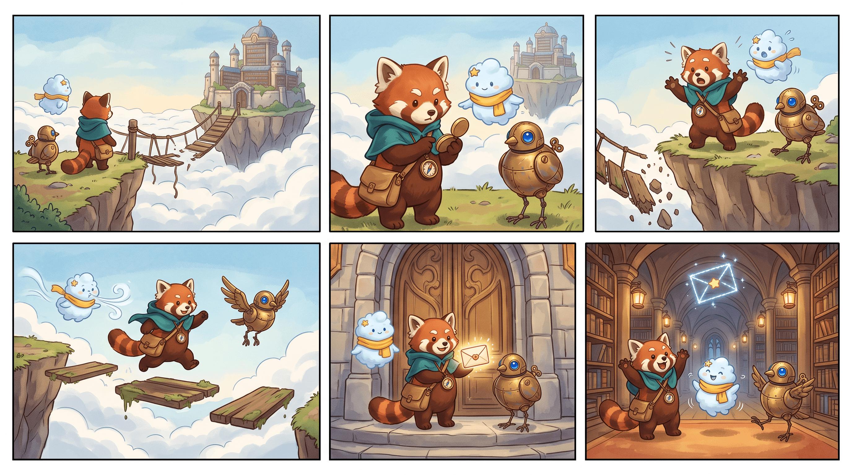Create a Consistent Six-Panel Storyboard with Nano Banana 2.1