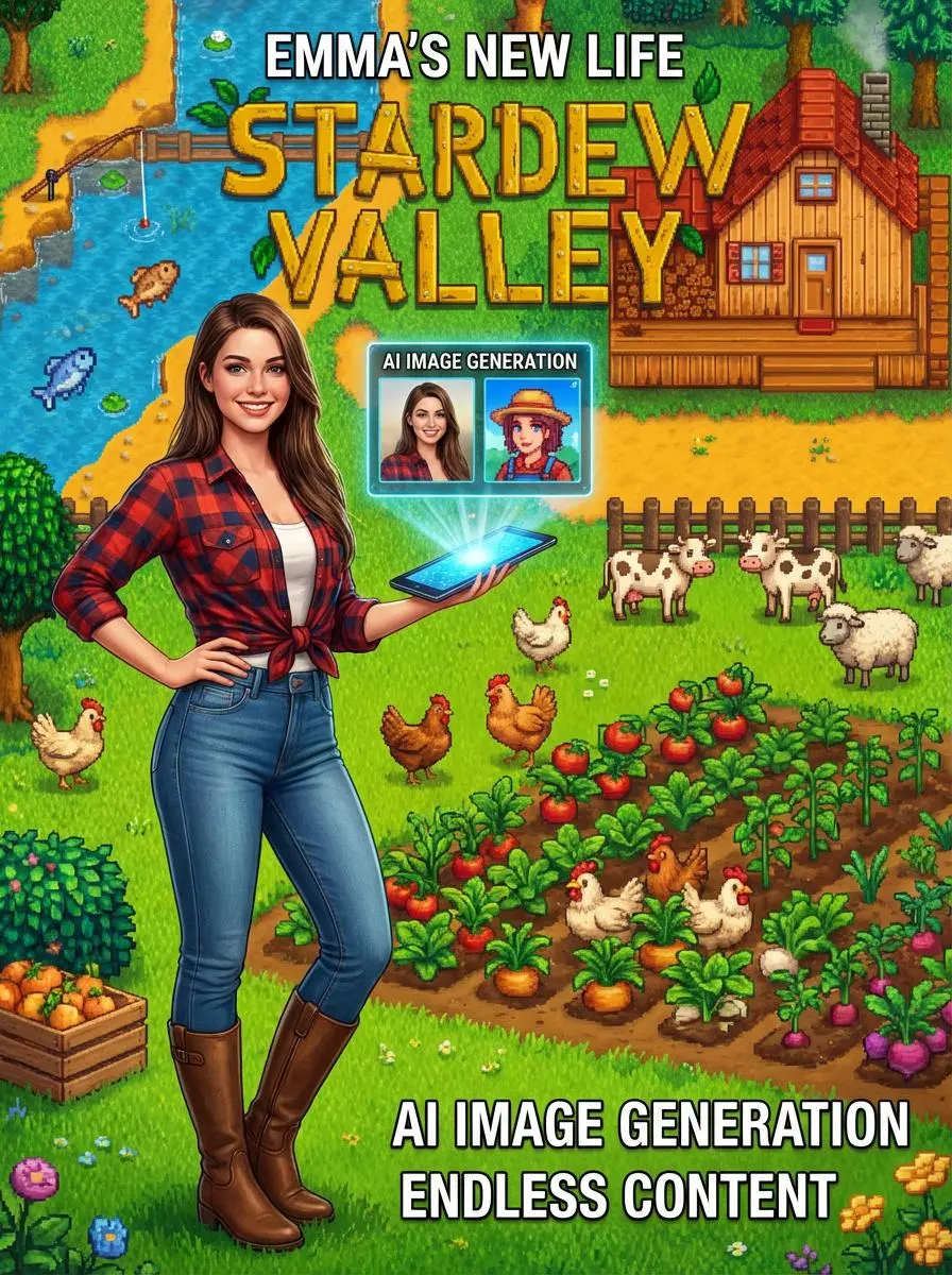 stardew valley portrait by weshop ai