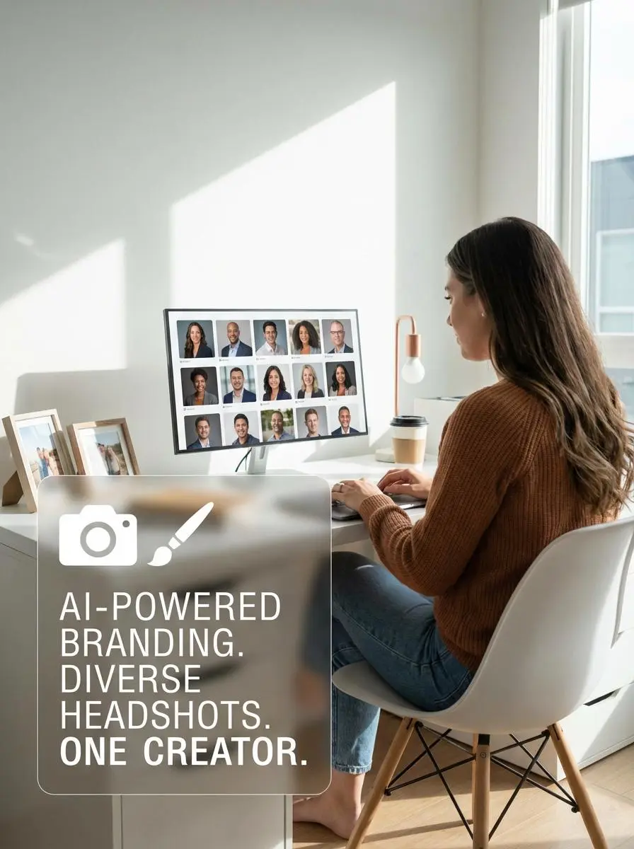ai headshot generator by weshop ai 