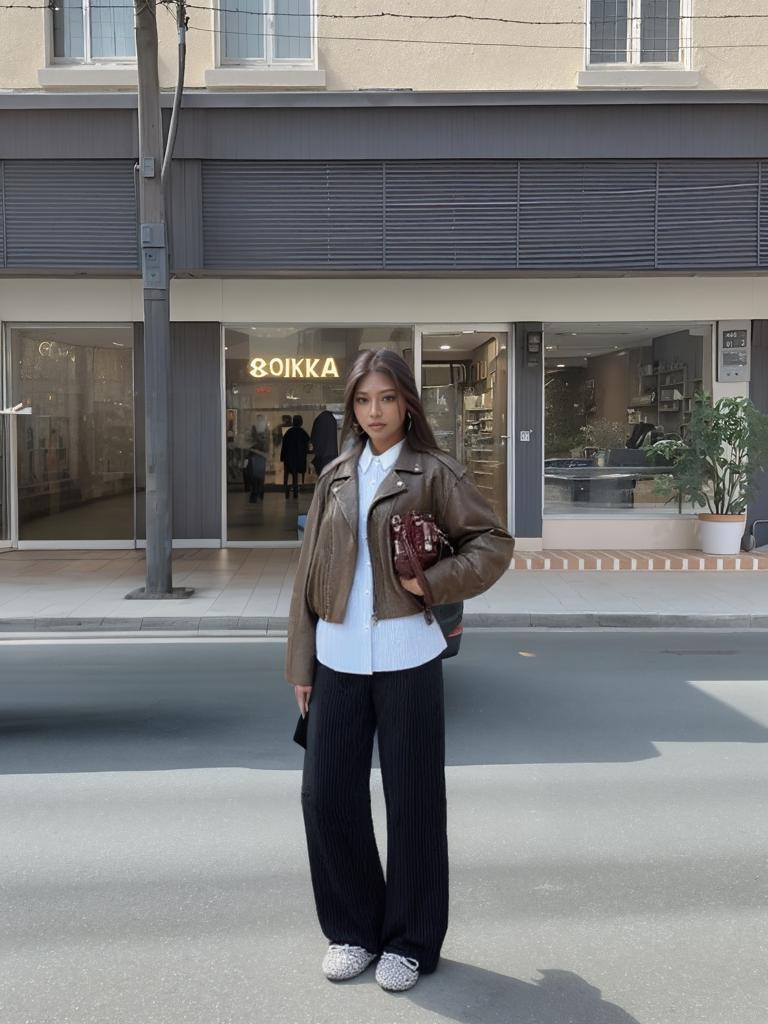 Photo with distracting elements before AI eraser by WeShop AI