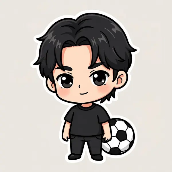 free football chibbi maker by weshop ai