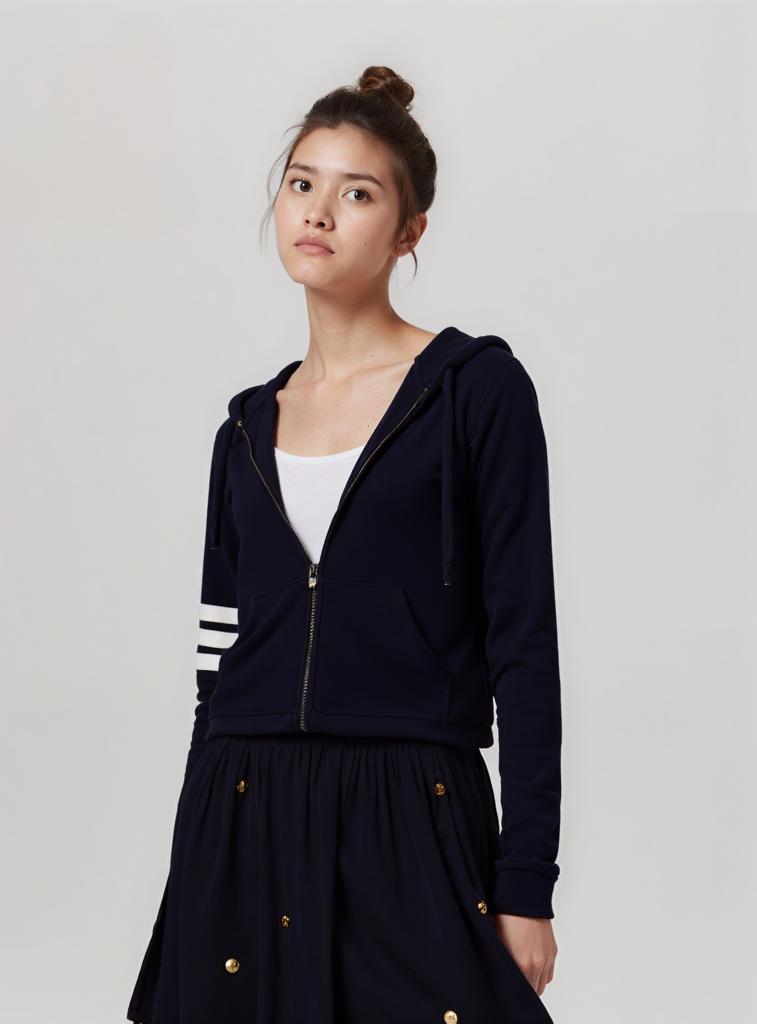 Flawless result after AI magic eraser processed complex scene by WeShop AI