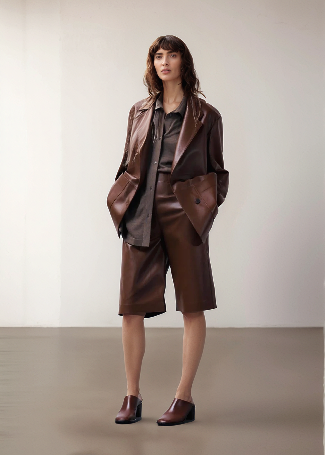 Location - White Wall Background