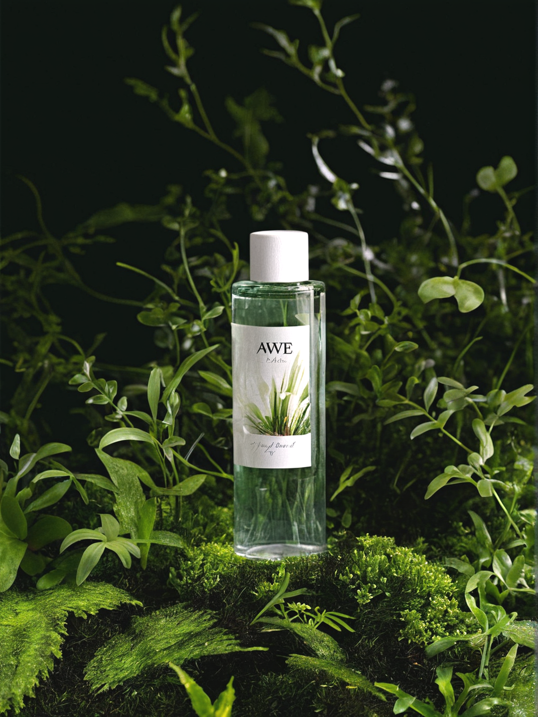 Location - Green plant background