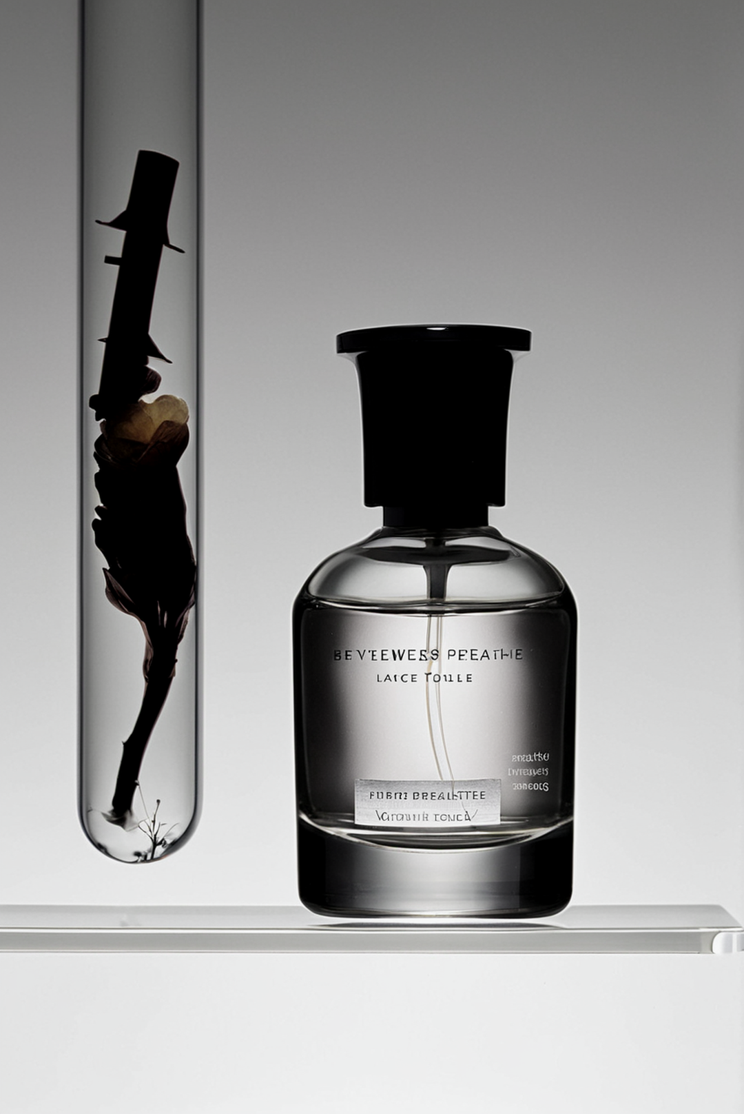 Location - Transparent glass test tube