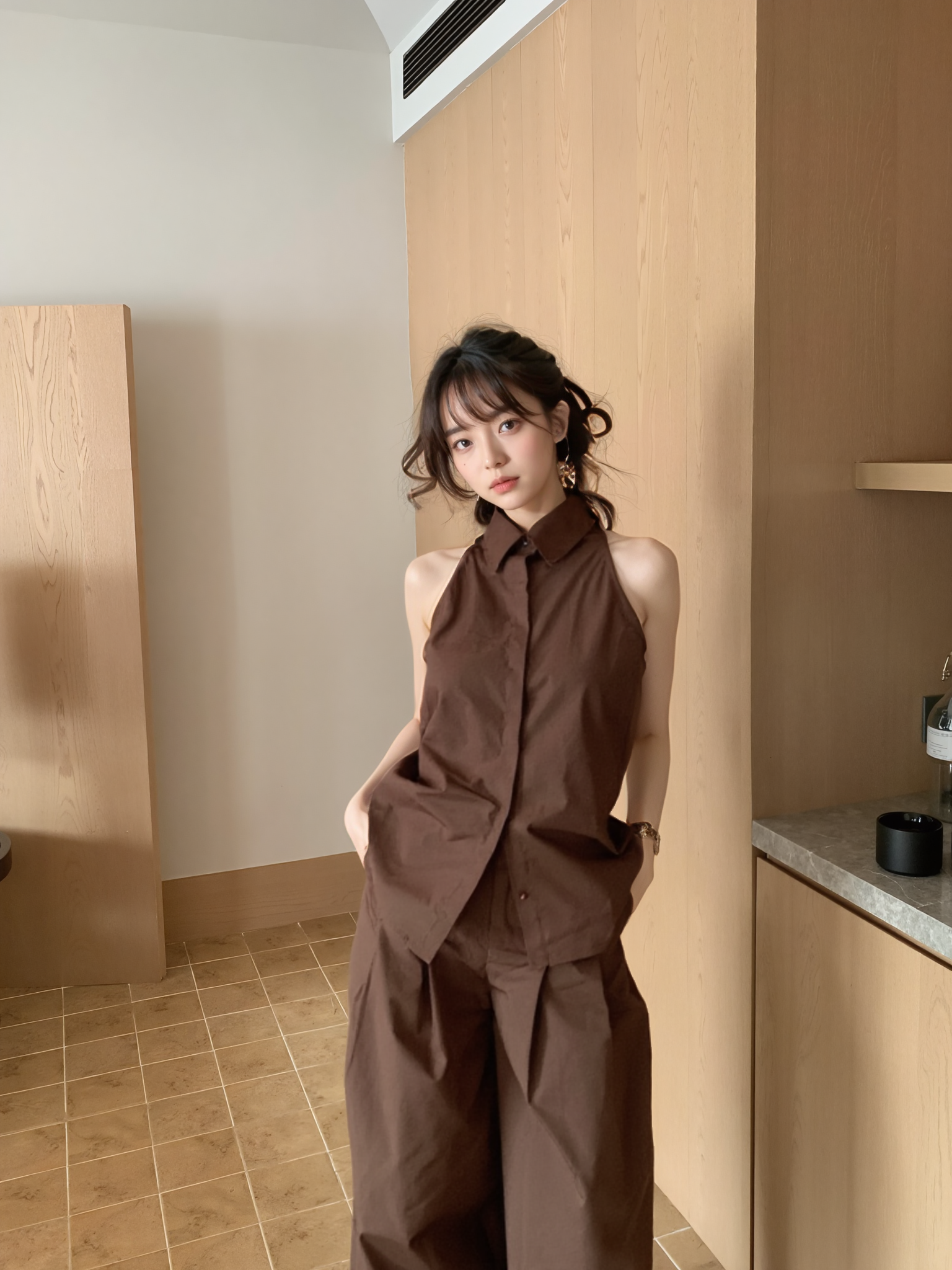 Location - Minimalist bathroom