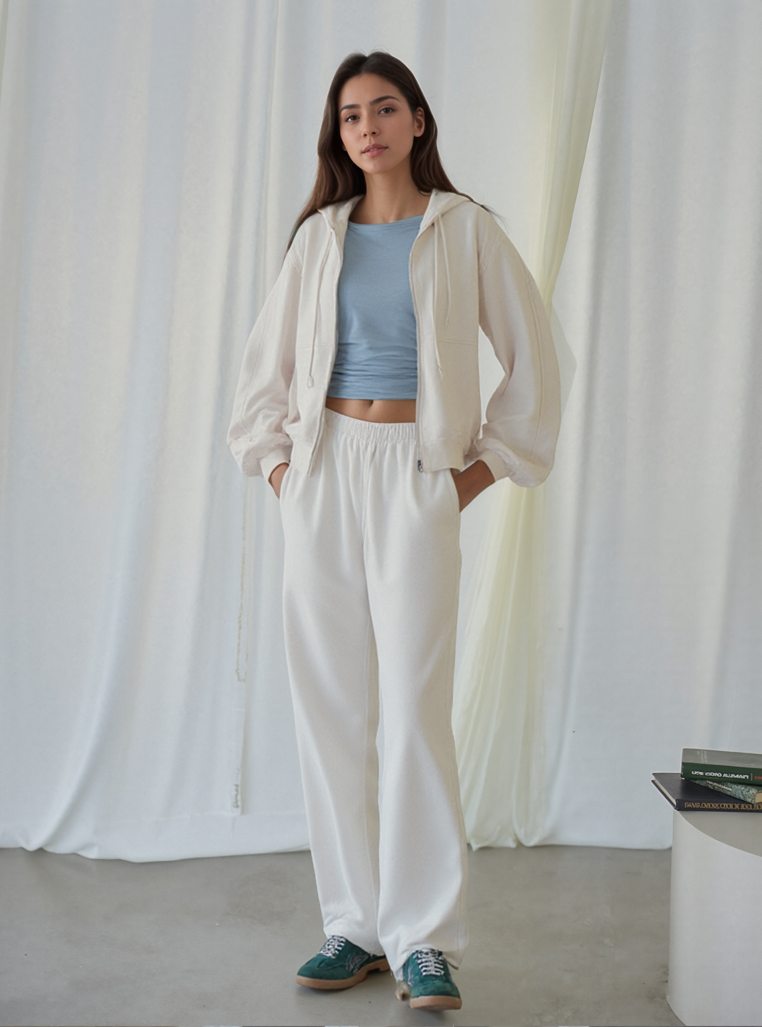 Location - Minimalist photo studio setup