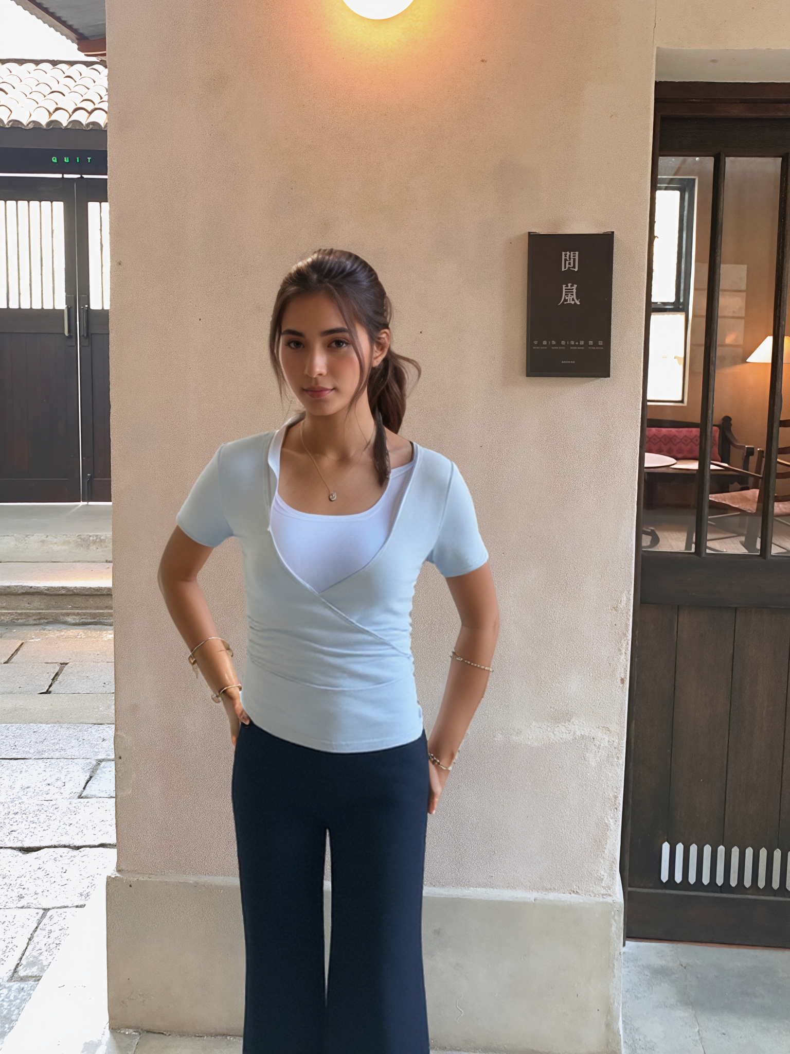 Location - Traditional Japanese entrance