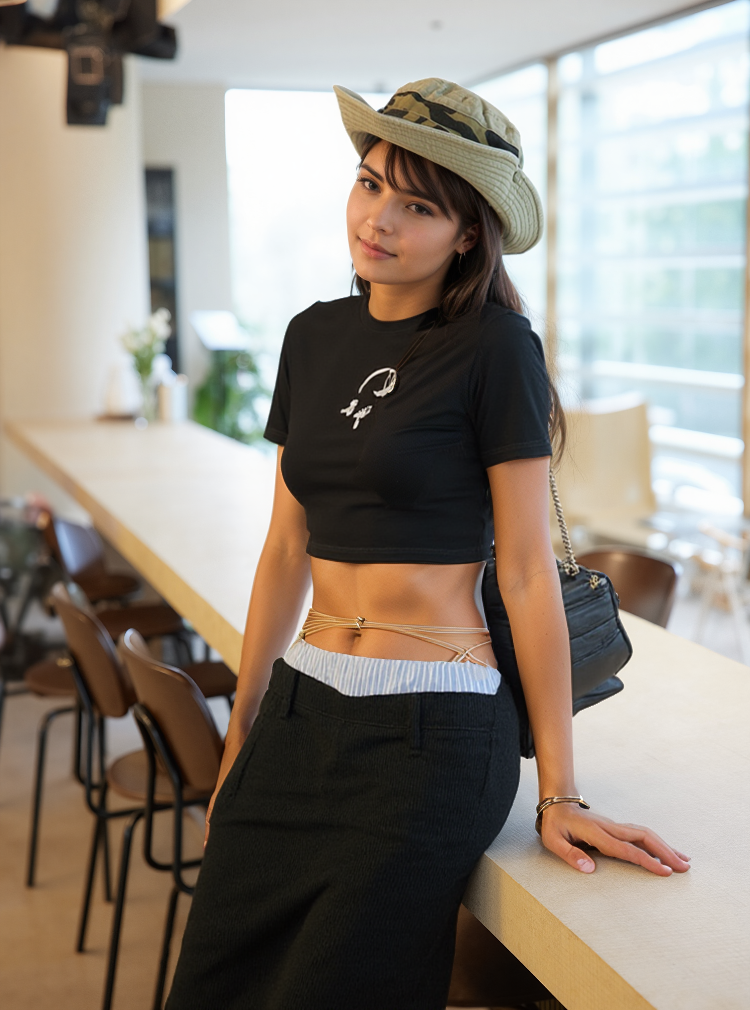 Location - Modern café interior