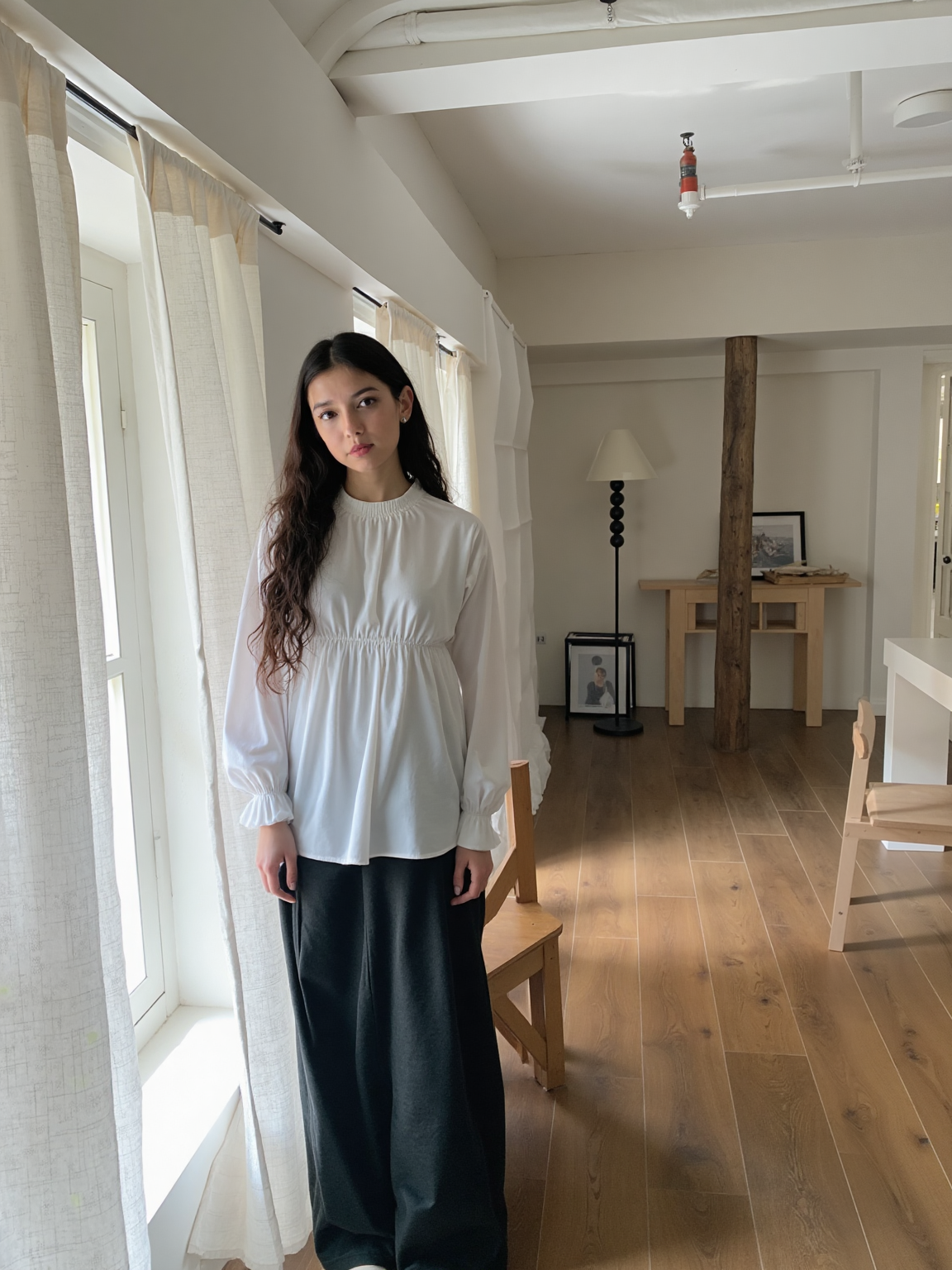 Location - Cozy wooden dining room