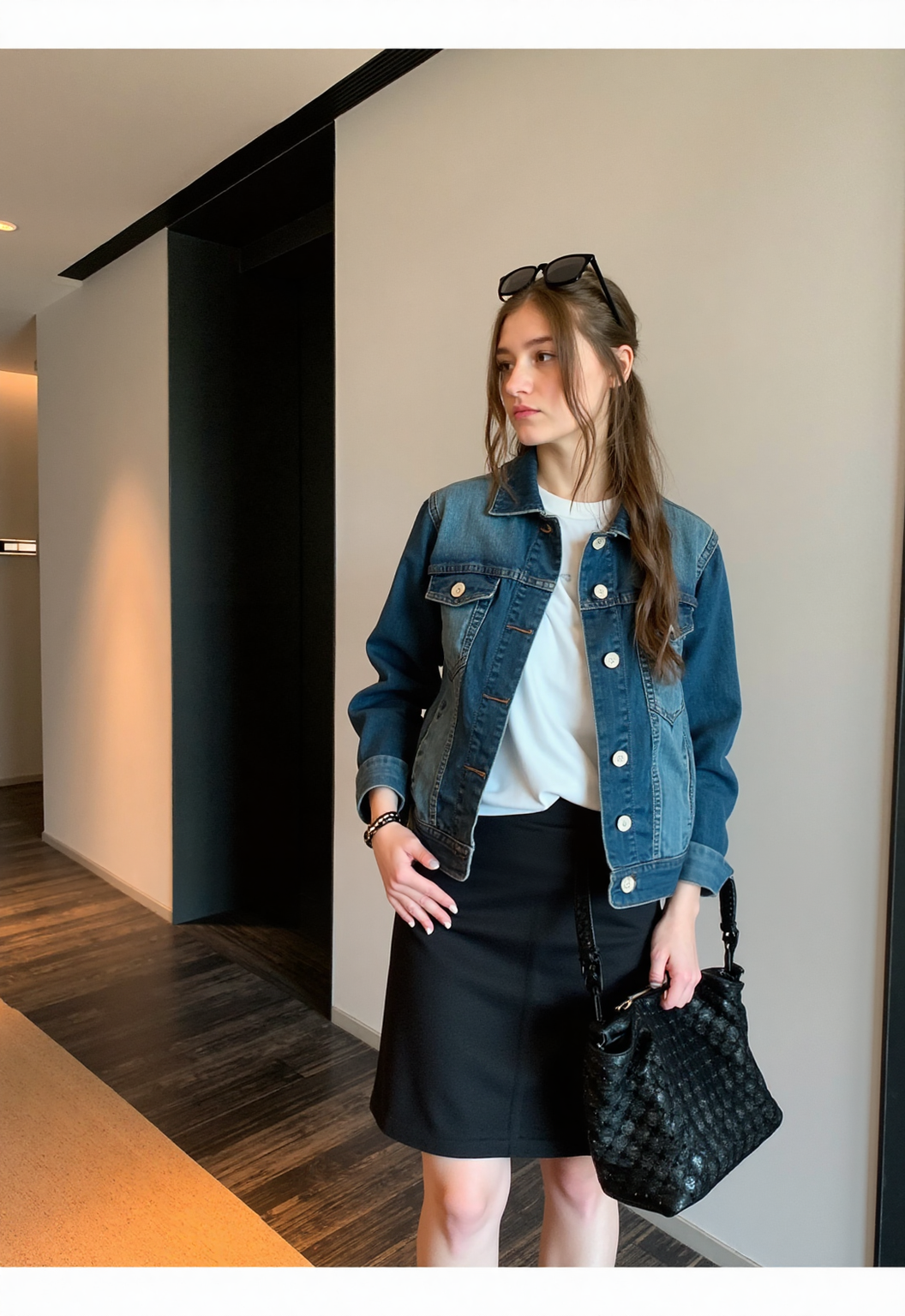 Location - Minimalist office hallway