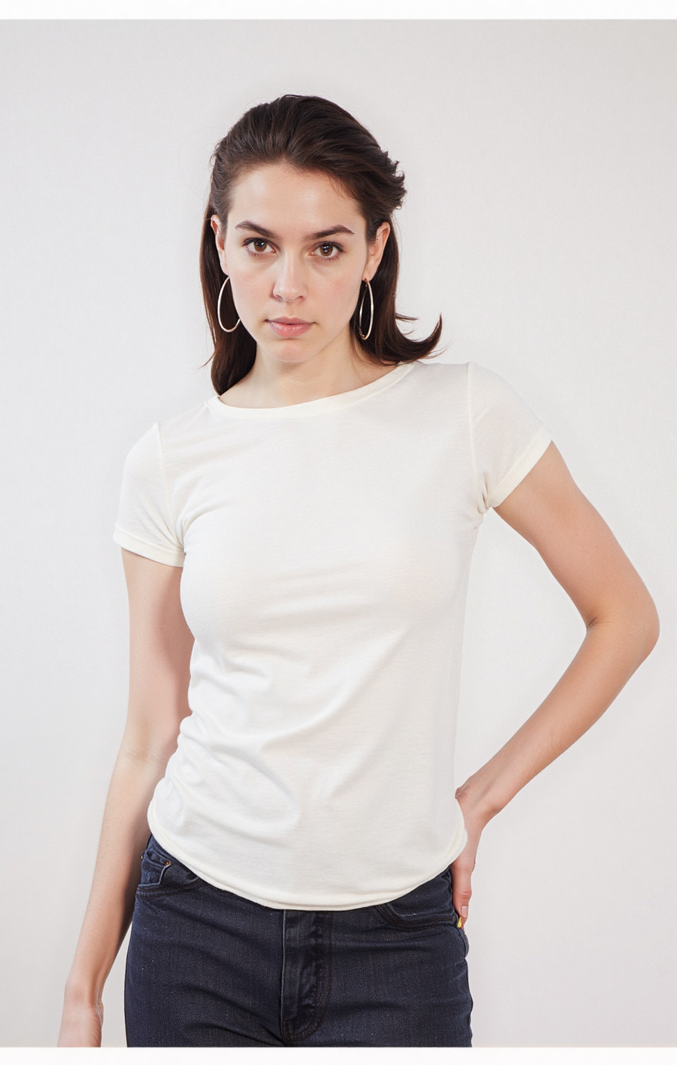 Location - Minimalist studio setting
