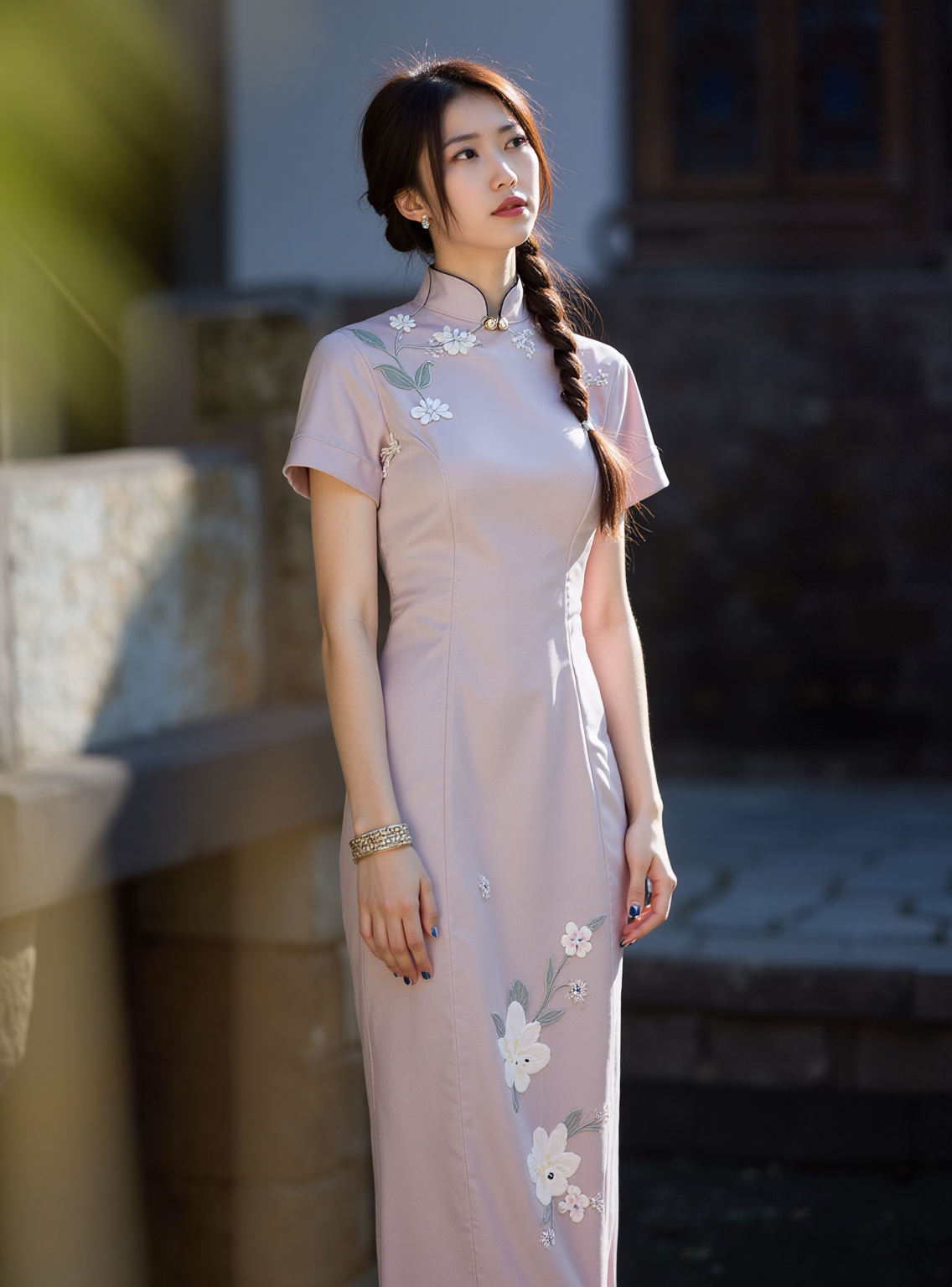 Location - European-style courtyard