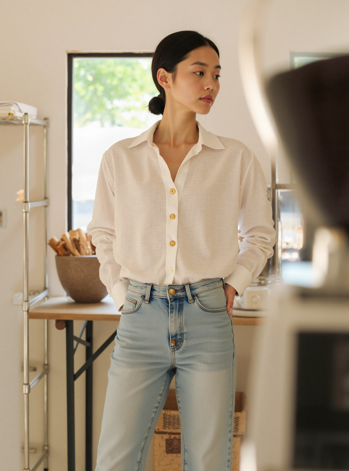 Location - Minimalist kitchen workspace