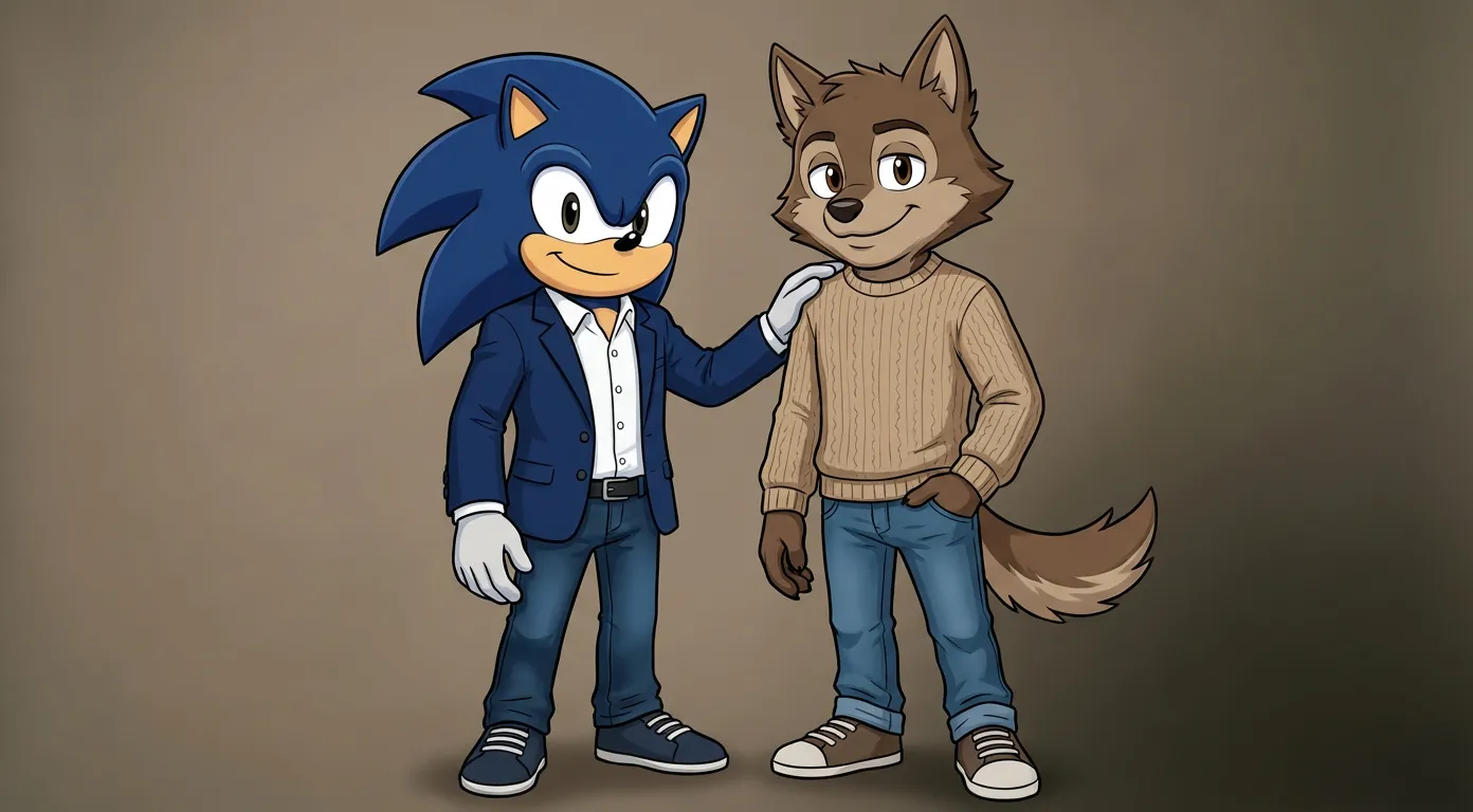 sonic oc by weshop ai