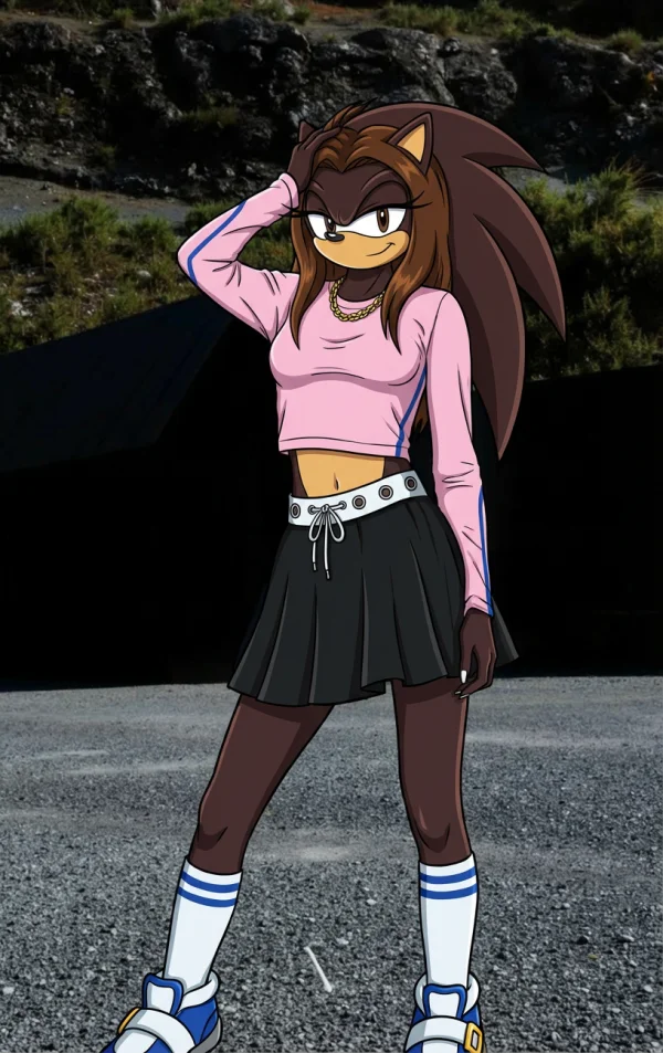 sonic oc oleh weshop ai