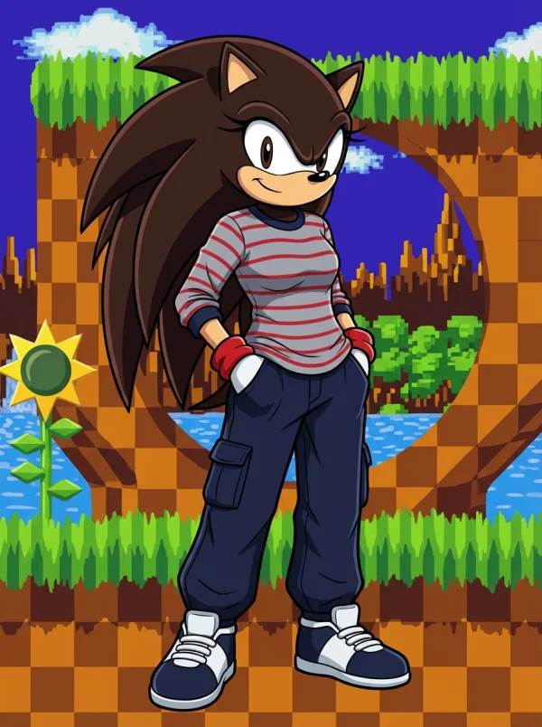 sonic oc oleh weshop ai