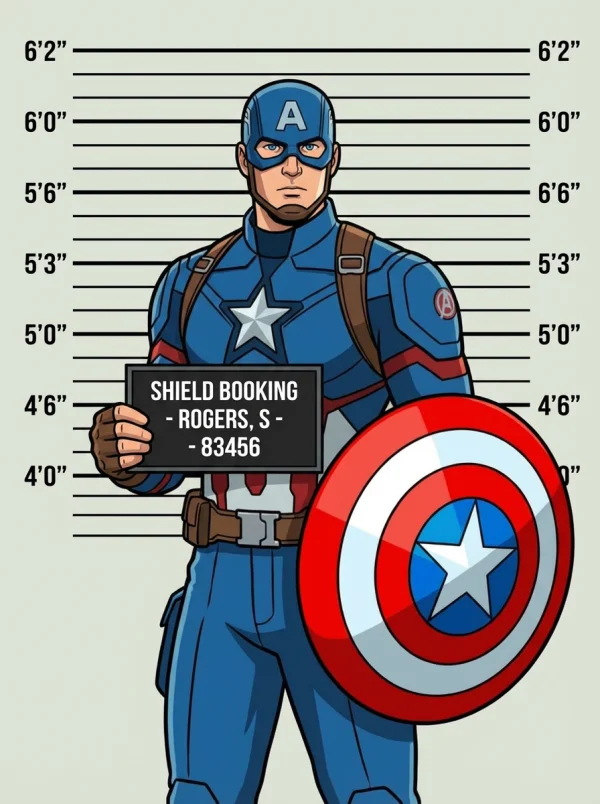 ai mugshot generator oleh weshop ai