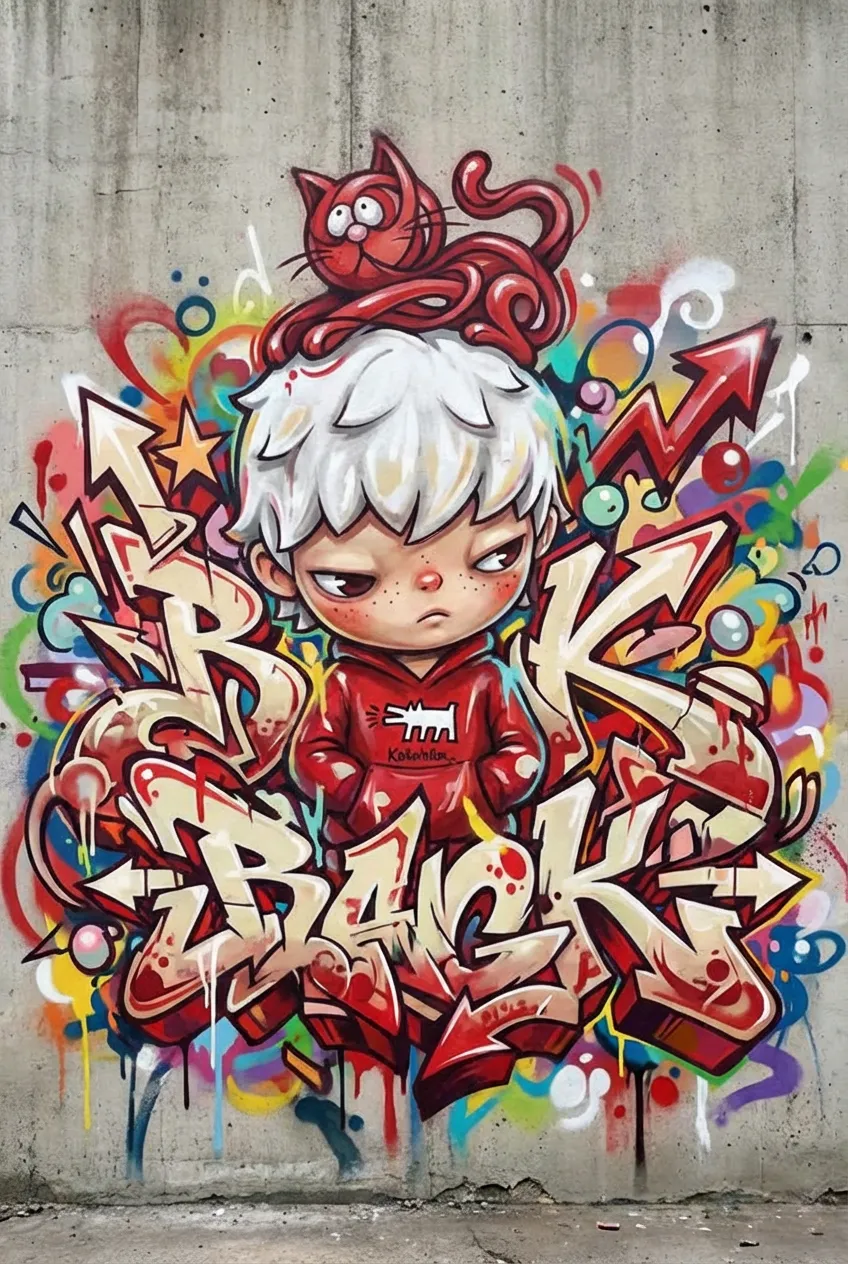 wild graffiti generator by weshop ai