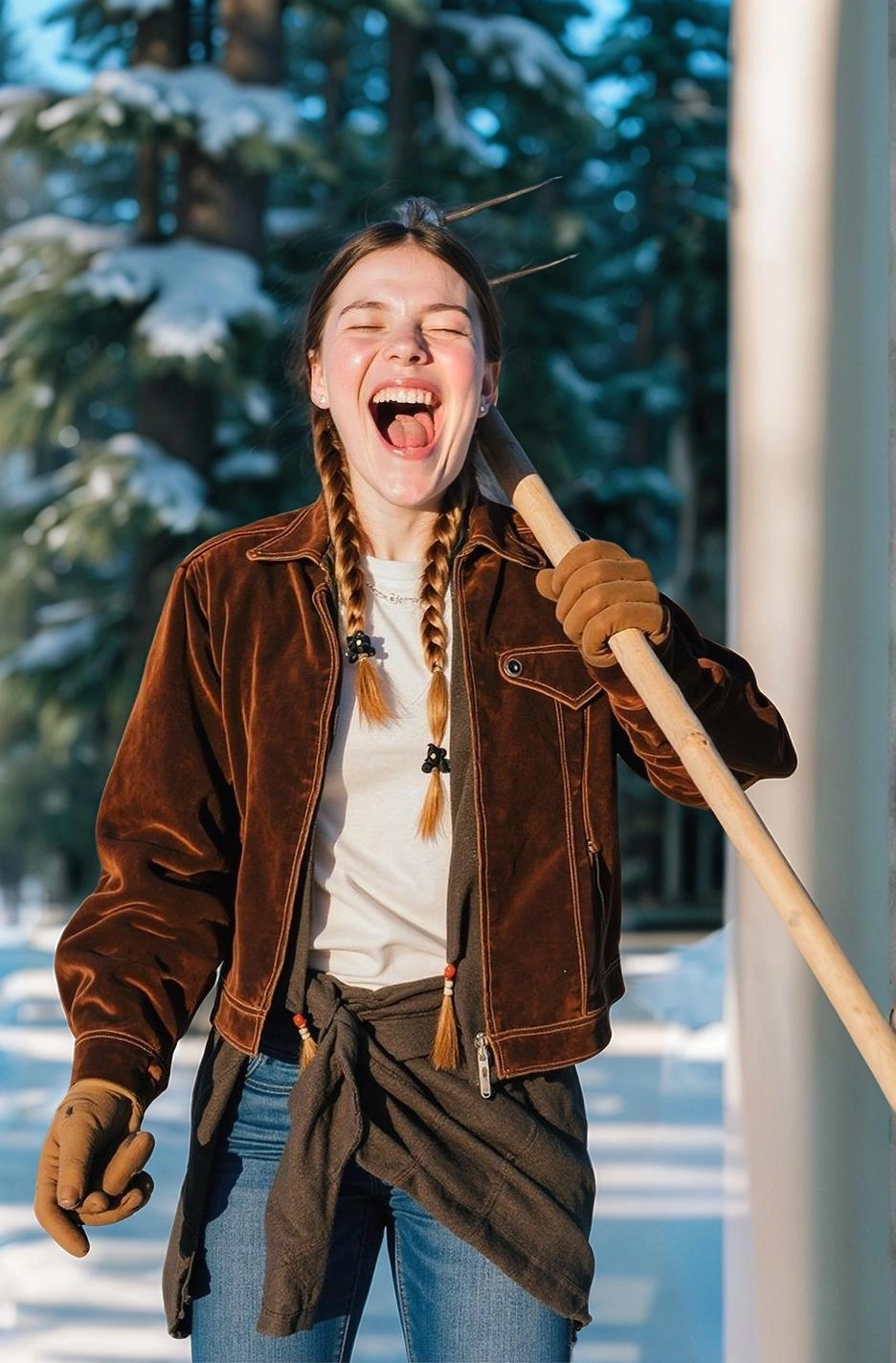 swap model & background by weshop ai