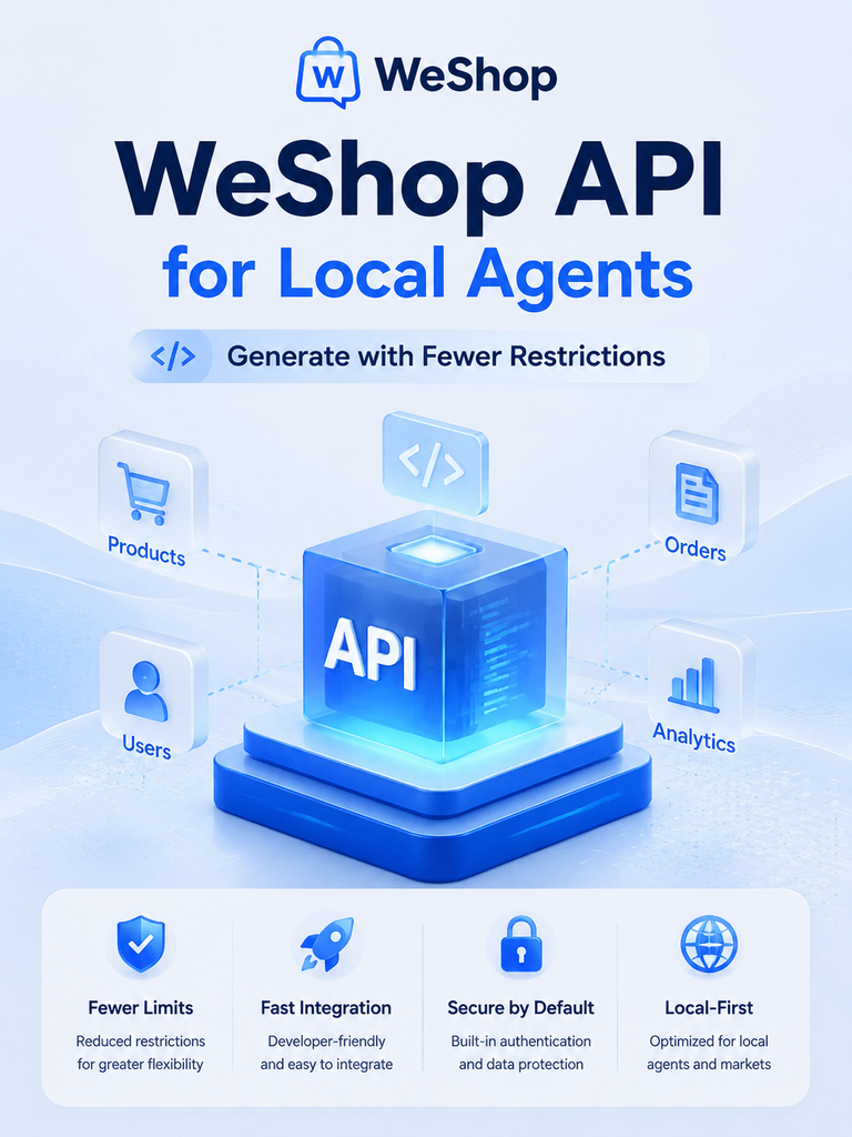  WeShop API for Local Agents: Generate with Fewer Restrictions in Codex or Claude Code