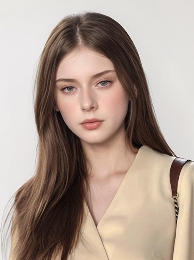 Original adult model image used as the reference for AI Instagram photo generation