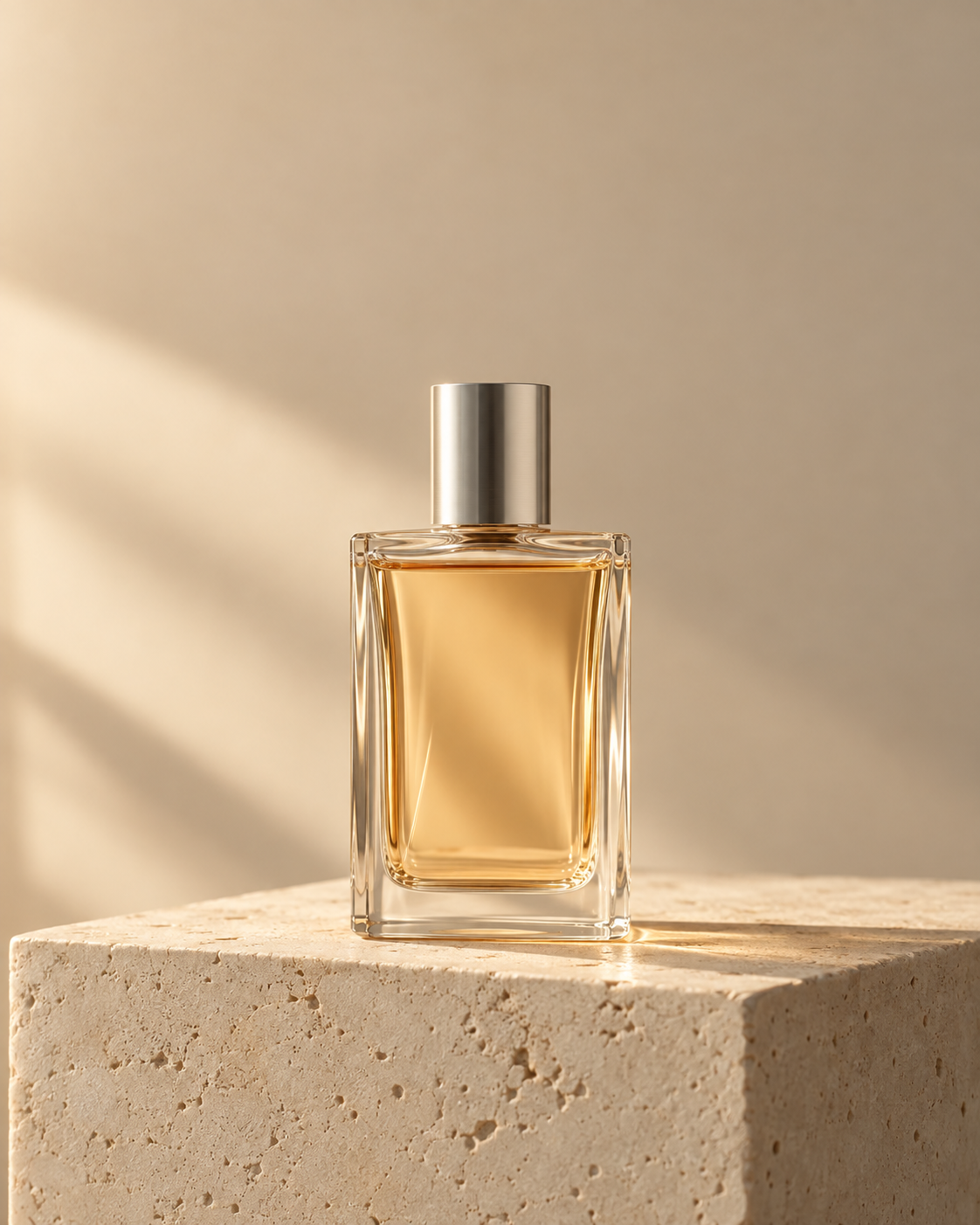Premium ecommerce perfume bottle generated from a written GPT Image 2.5 prompt