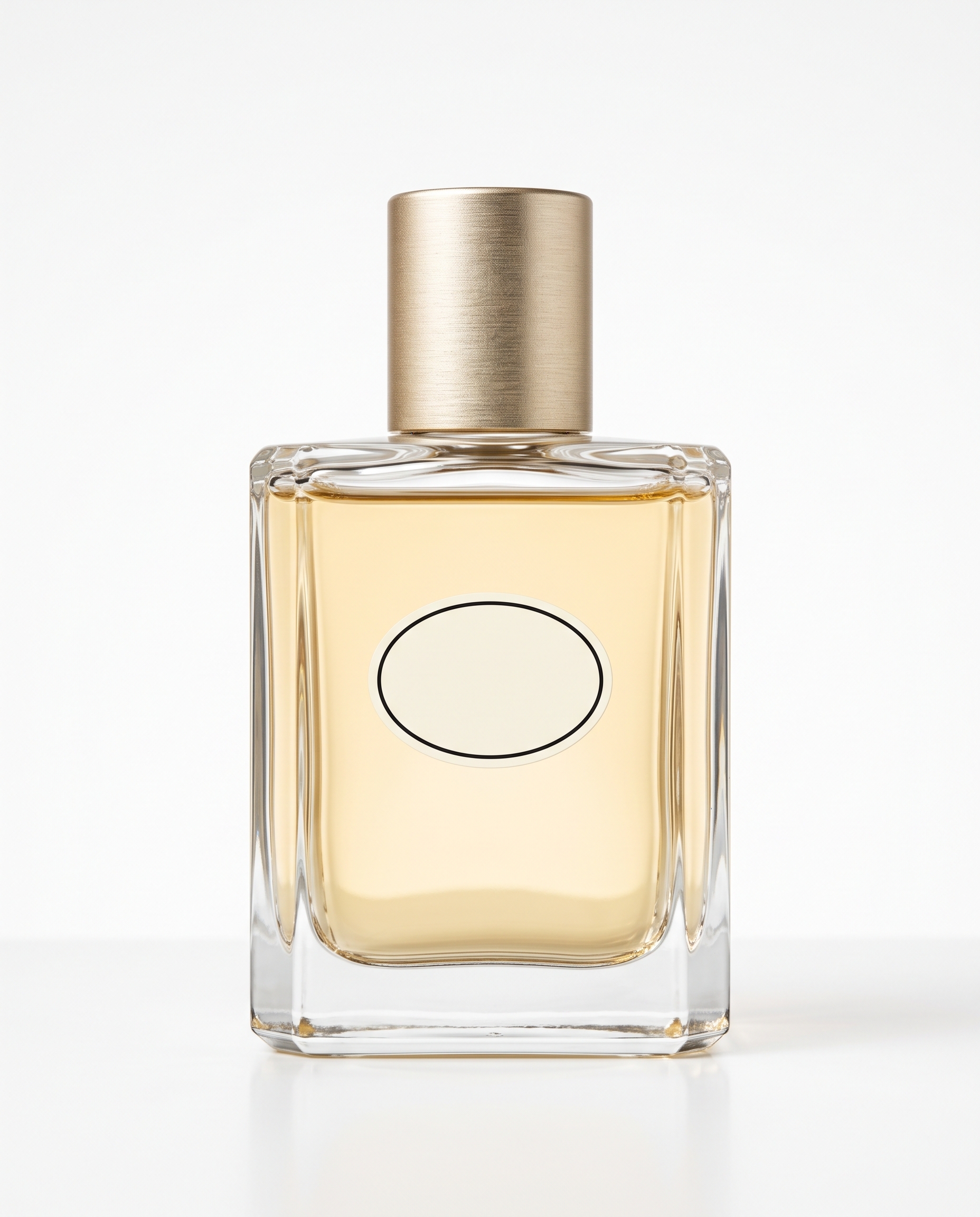 White-background perfume reference used for both localized posters
