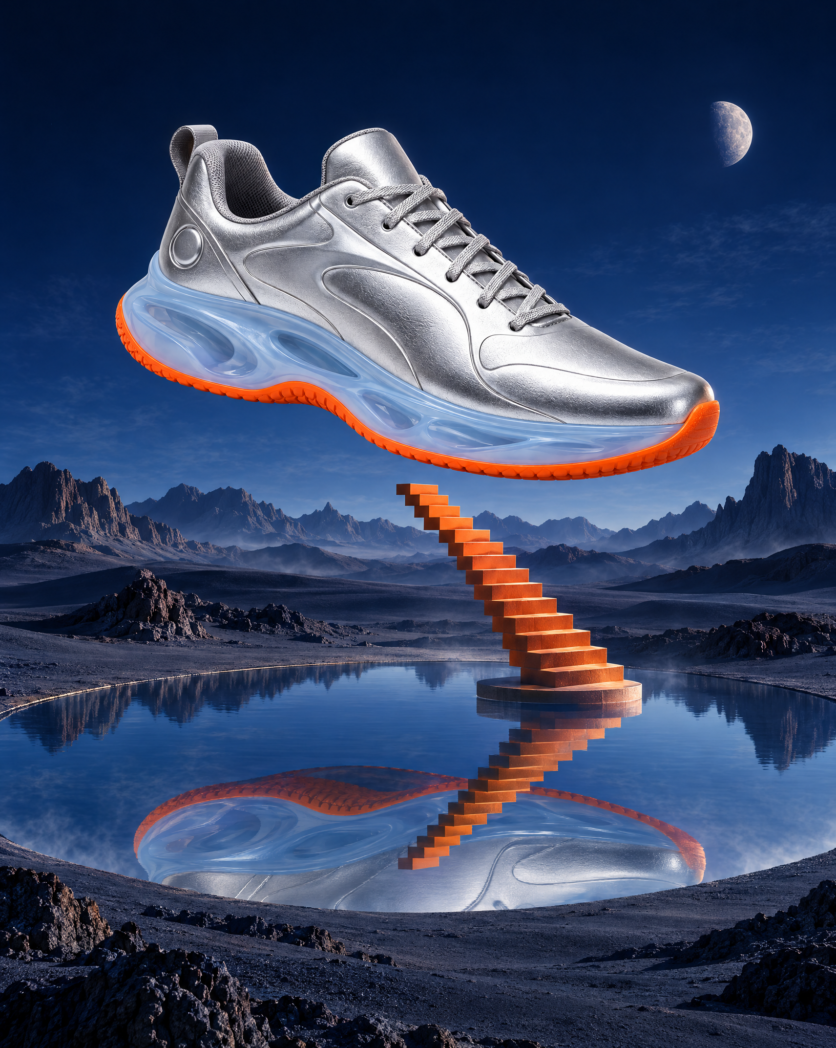 Erstelle ein surreales Produktposter ohne Produktverlust mit GPT Image 2.5