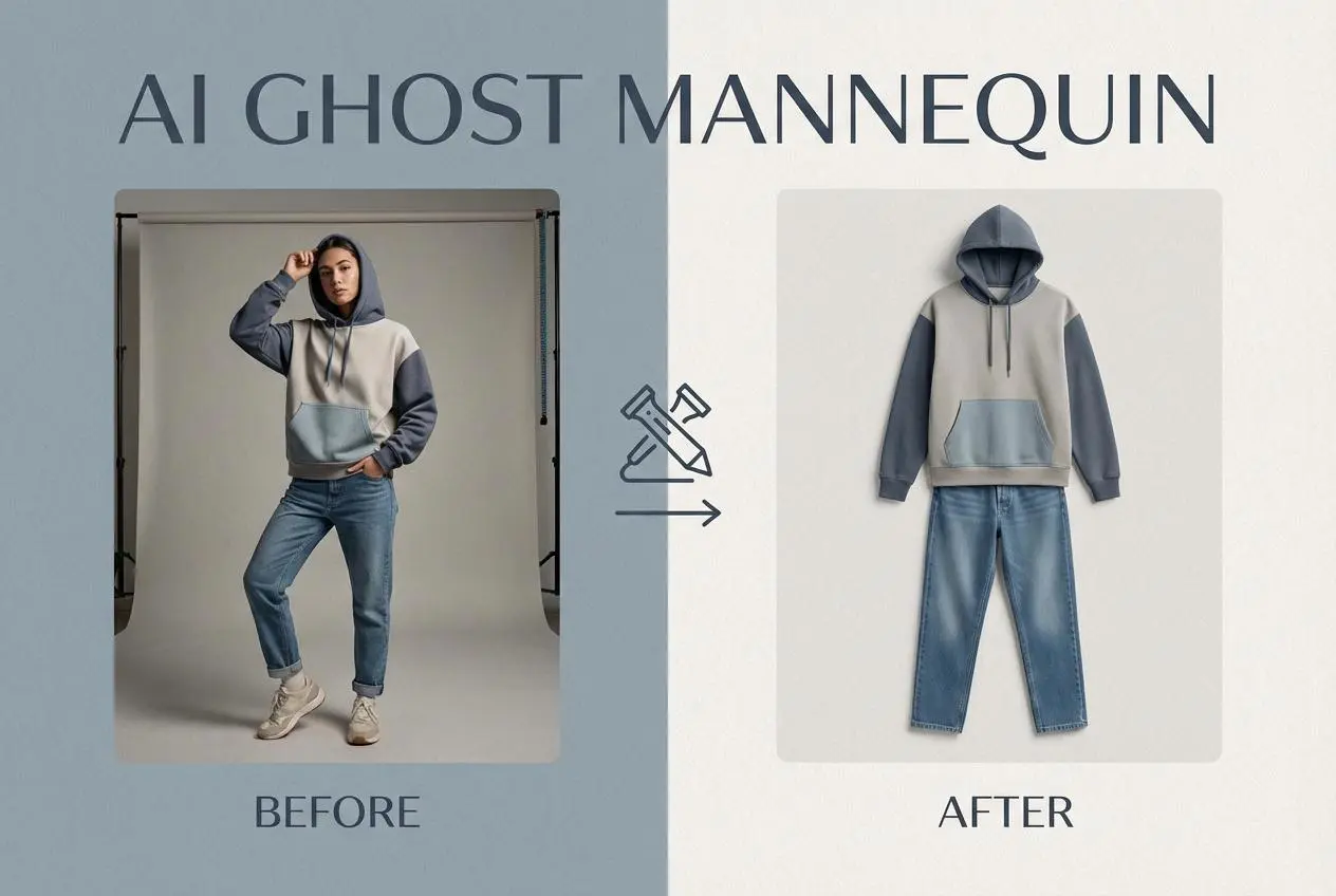 ai ghost mannequin generator by weshop ai