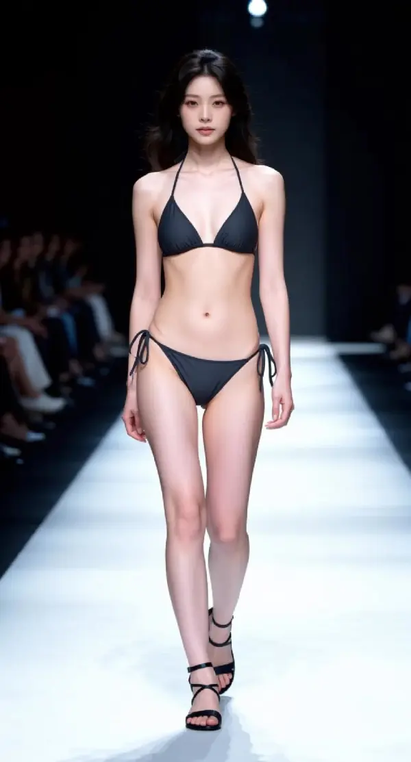 string bikini beauty contest by weshop ai