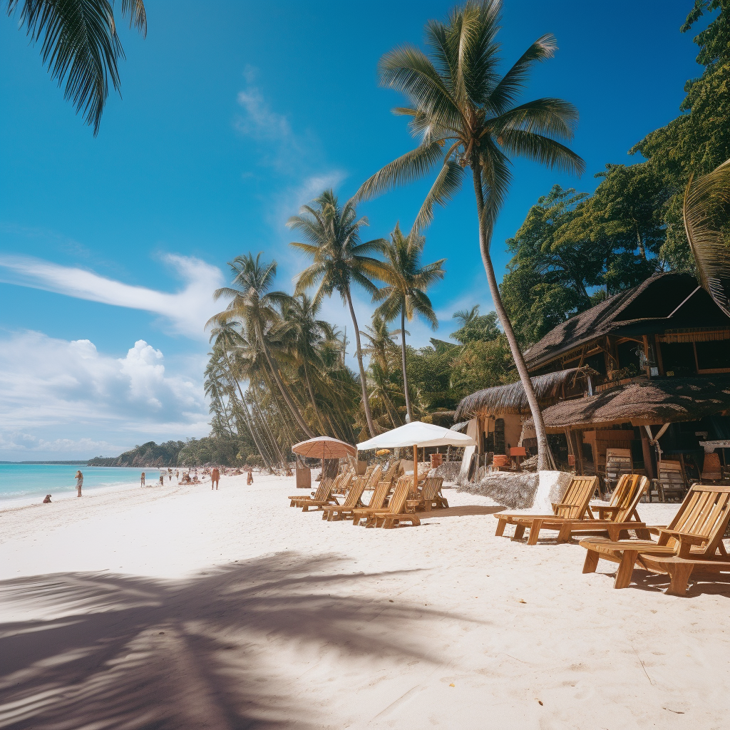 Location - Palm Tree Beach