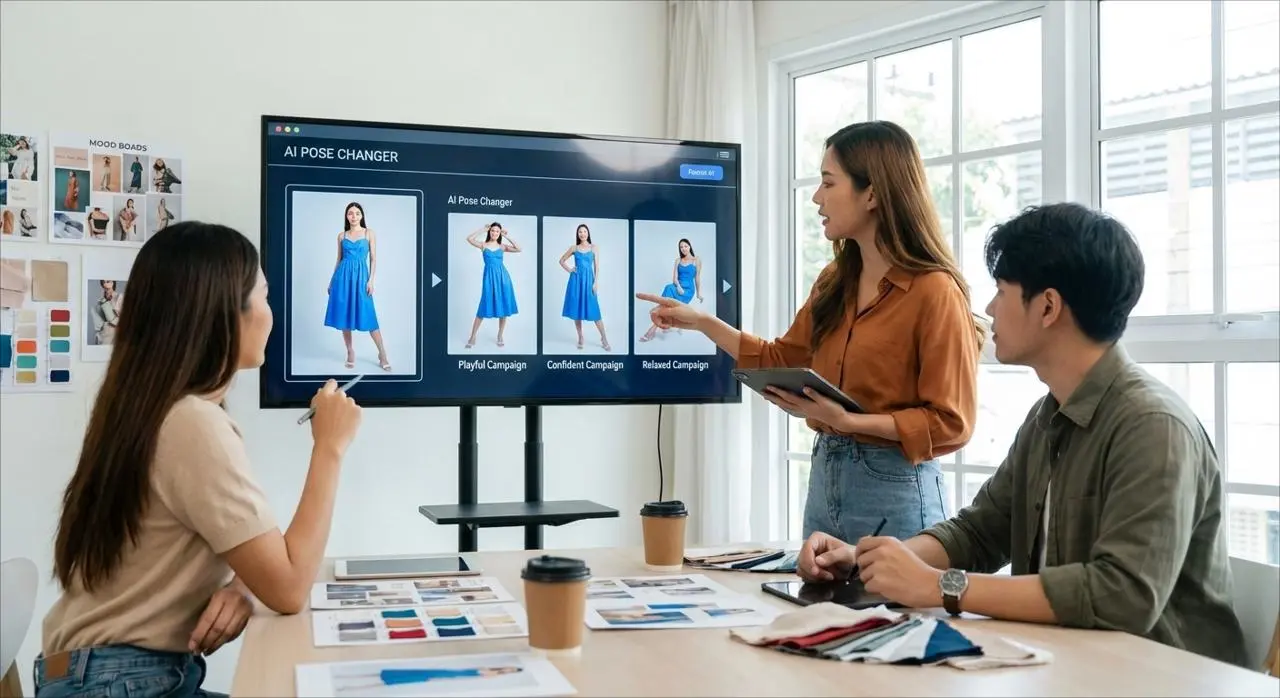 AI Pose Changer de WeShop AI