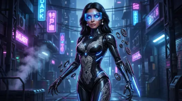 murder drone oc maker by weshop ai