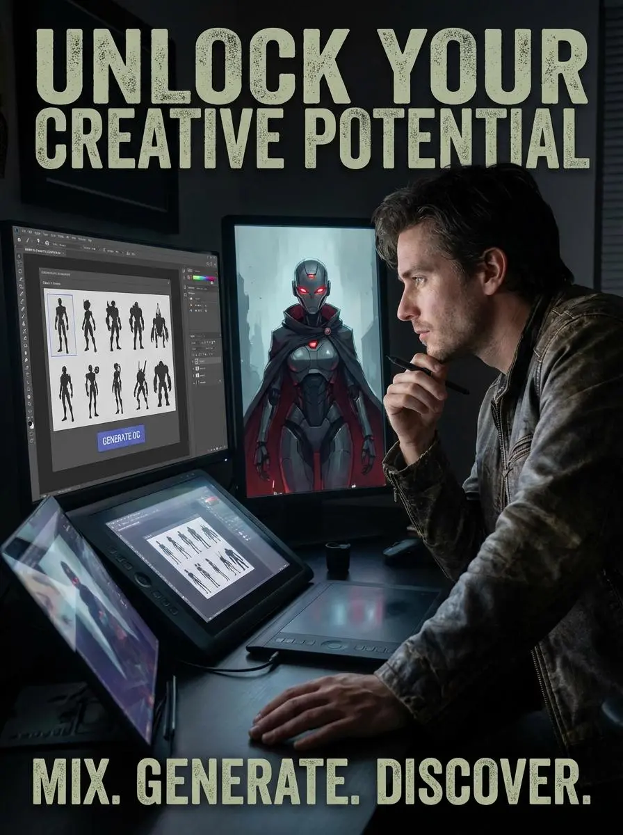 murder drones oc by weshop ai