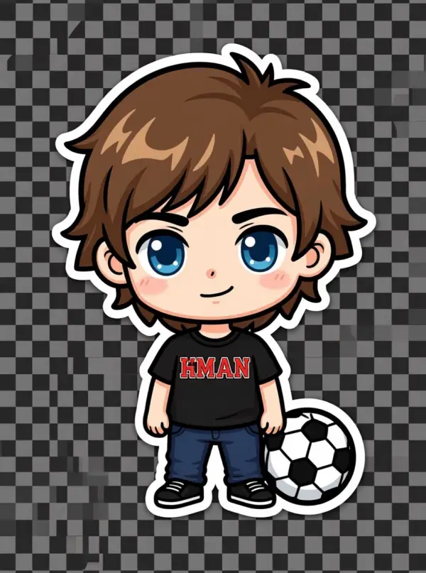 free football chibbi maker by weshop ai