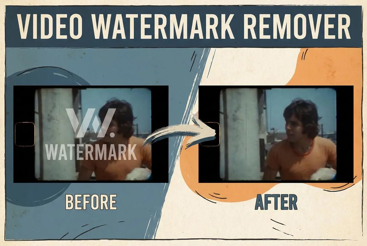 video watermark remover by weshop ai