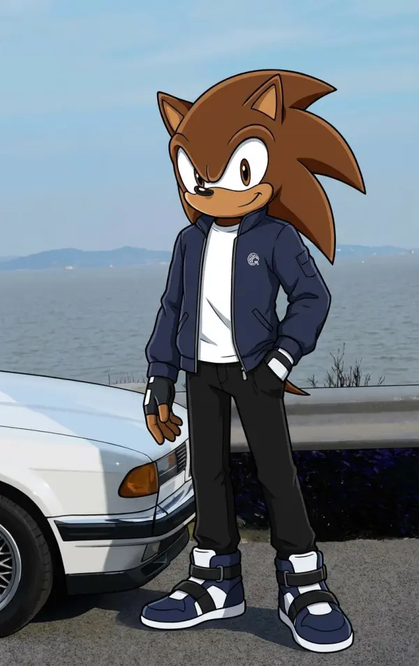 sonic oc by weshop ai