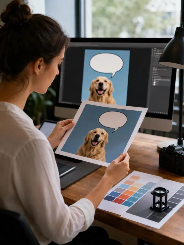 Verify Text and Export the Image