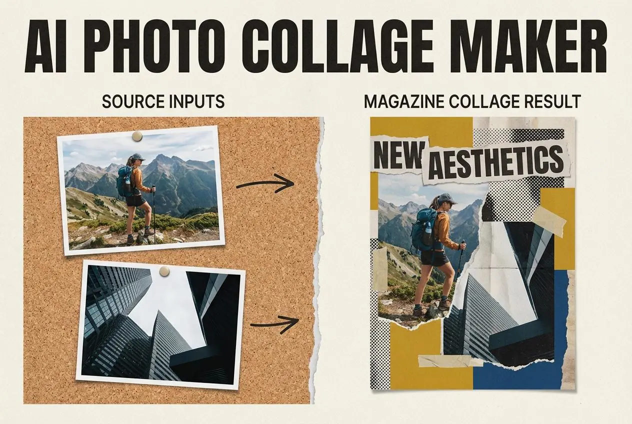 ai collage maker by weshop ai