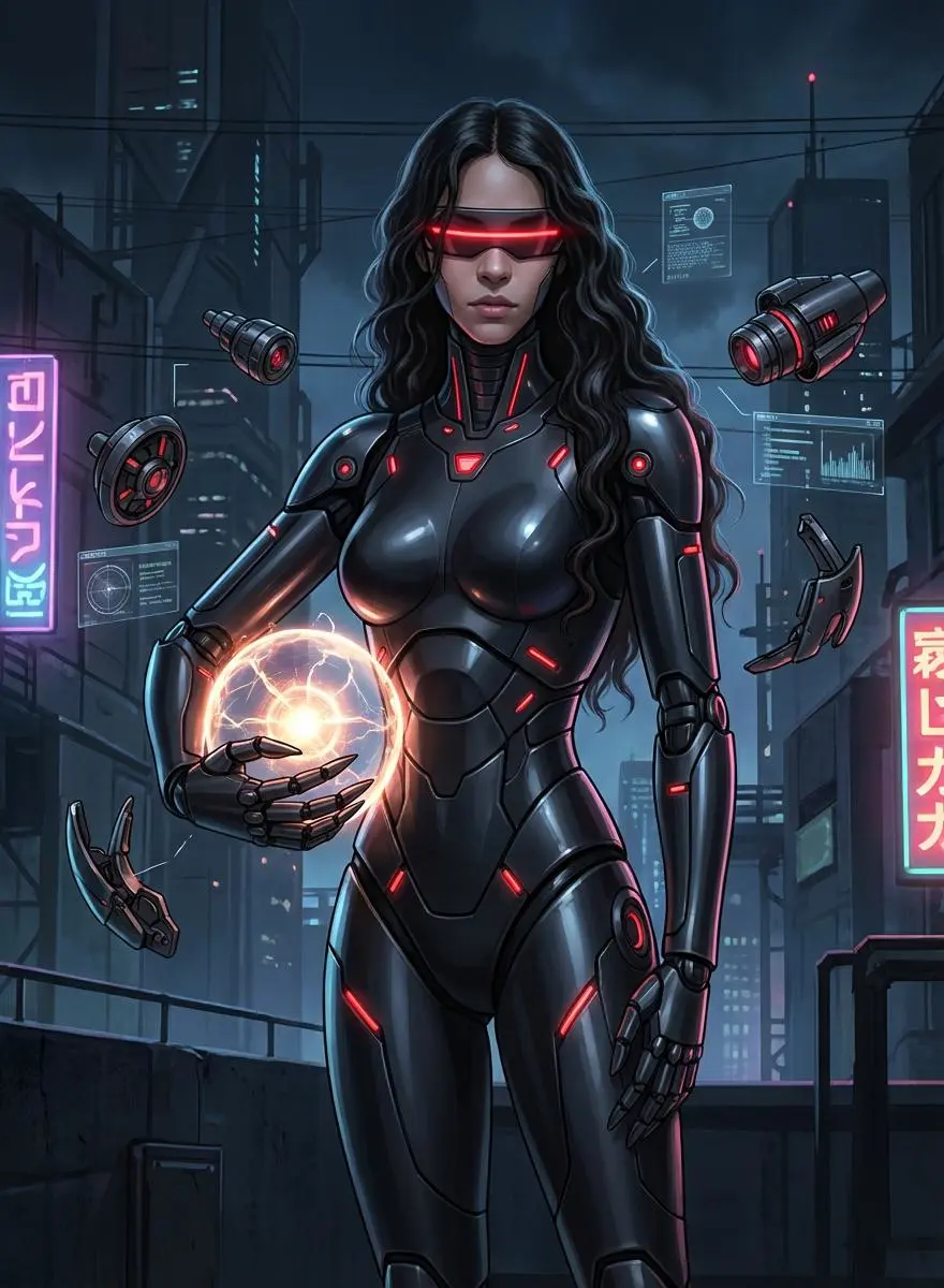 murder drones oc by weshop ai