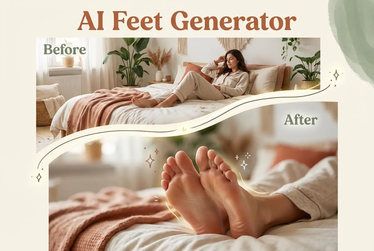 ai feet generator by weshop ai