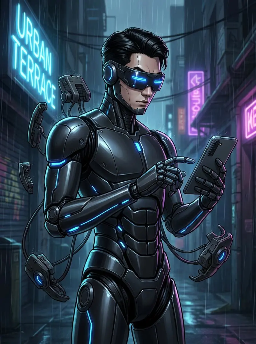 murder drones oc by weshop ai