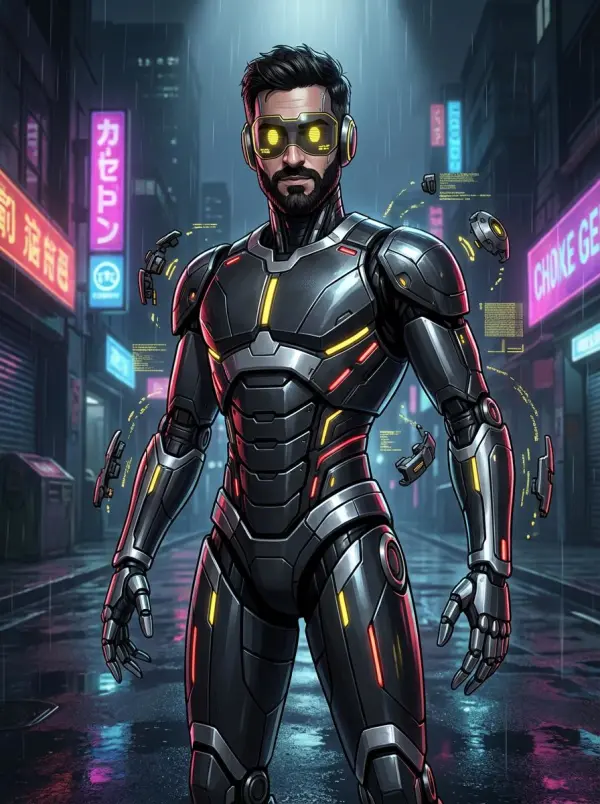 murder drone oc maker by weshop ai